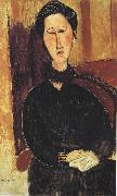 Amedeo Modigliani Portrait of Anna Zborowska (mk39) oil painting